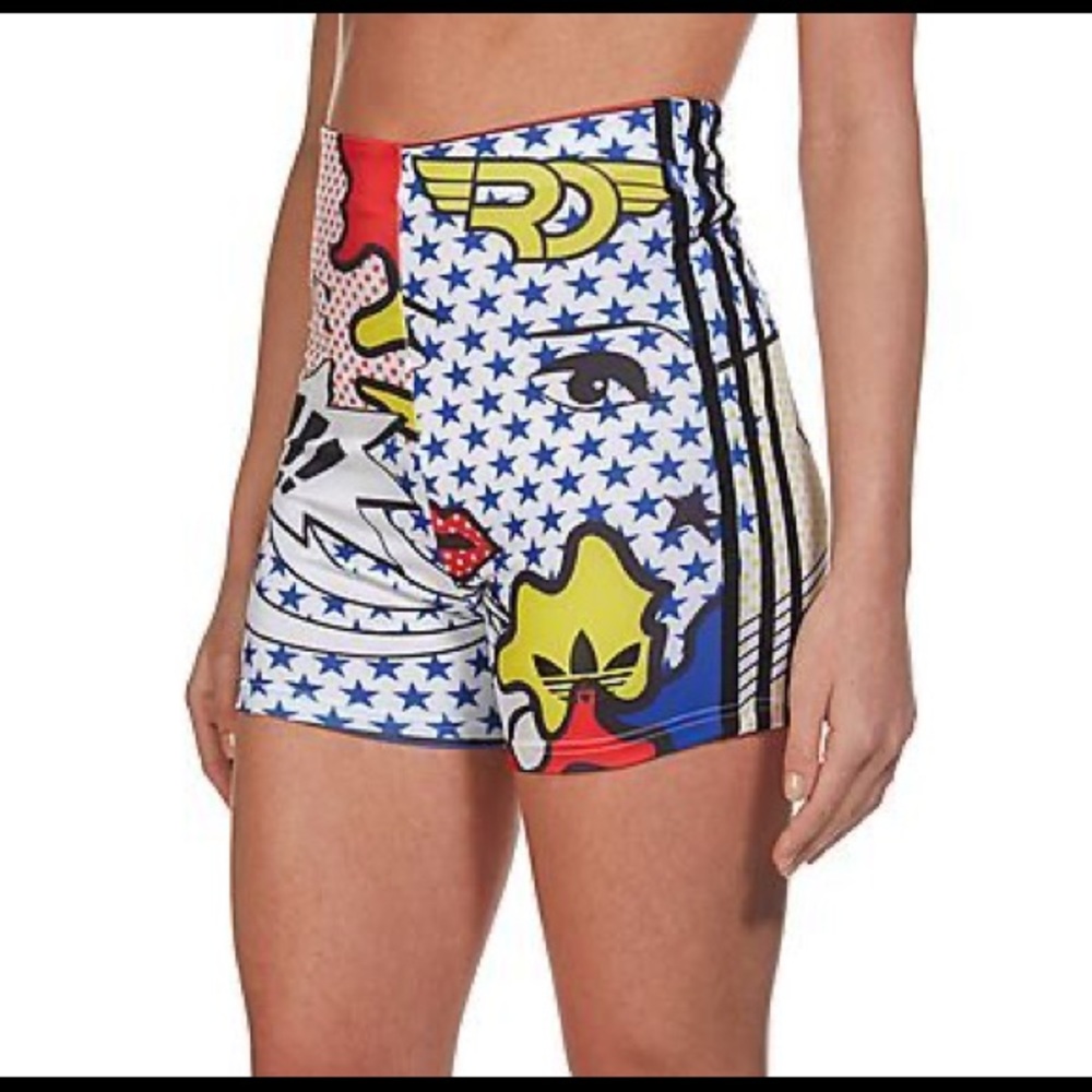ADIDAS Rita Ora Super High Waist Shorts